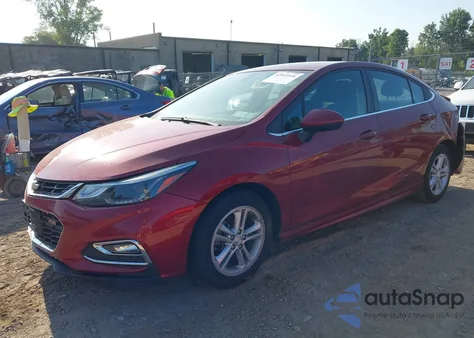2018 Chevrolet Cruze Lt Auto из США, поврежденный, VIN 1G1BE5SM1J7176404